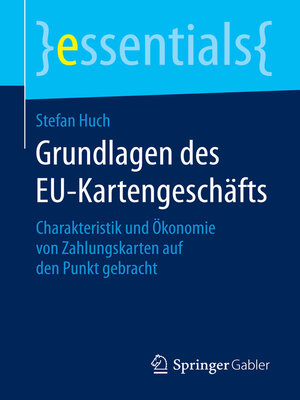 cover image of Grundlagen des EU-Kartengeschäfts